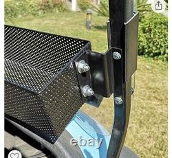 10L0L Golf Cart Front Basket Dash Storage Box Metal Mesh New In Box