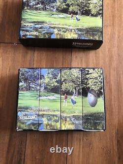 120 X Spalding Custom Golf Balls One Dozen Brand New In Box