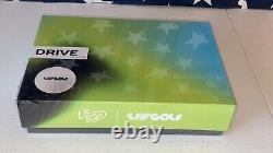 (12) Brand New in Box LIV Logo Golf Balls Vice Drive White 1 Dozen Vice Golf