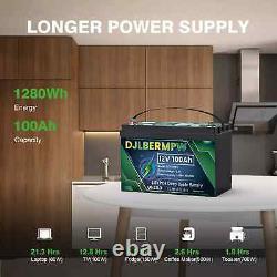 12v lithium battery, golf car, DJLBERMPW, 12v 100ah, new in box