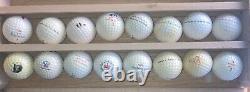 150 Vintage Golf Balls (see photos) Display Case NOT Included