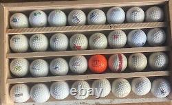 150 Vintage Golf Balls (see photos) Display Case NOT Included