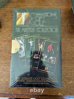 1934-1997 Champion Of Golf The Masters Collection Factory Sealed Tiger Woods
