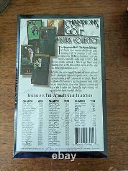 1934-1997 Champion Of Golf The Masters Collection Factory Sealed Tiger Woods