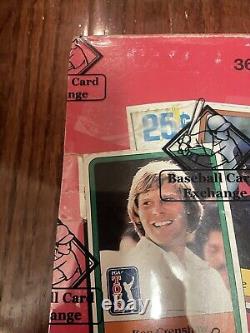 1981 Donruss GOLF WAX BOX 36 Unopened Packs BBCE SEALED WRAPPED L272
