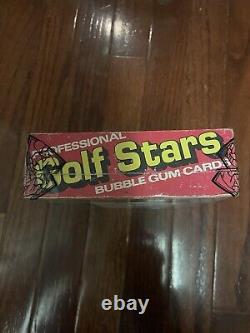 1981 Donruss GOLF WAX BOX 36 Unopened Packs BBCE SEALED WRAPPED L272