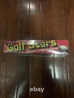 1981 Donruss GOLF WAX BOX 36 Unopened Packs BBCE SEALED WRAPPED L272