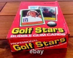 1981 Donruss Golf Unopened Wax Box (36 Packs) Possible Jack Nicklaus Rc