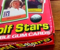 1981 Donruss Golf Unopened Wax Box (36 Packs) Possible Jack Nicklaus Rc