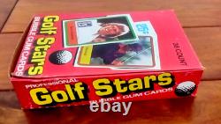 1981 Donruss Golf Unopened Wax Box (36 Packs) Possible Jack Nicklaus Rc