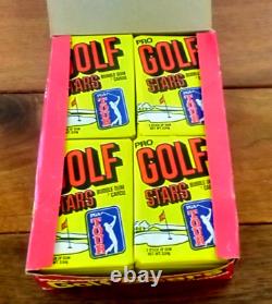 1981 Donruss Golf Unopened Wax Box (36 Packs) Possible Jack Nicklaus Rc
