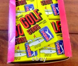 1981 Donruss Golf Unopened Wax Box (36 Packs) Possible Jack Nicklaus Rc