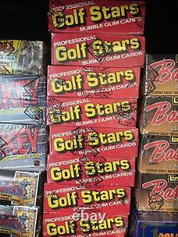 1981 Donruss Golf Unopened Wax Box BBCE Certified FASC From a Sealed Case