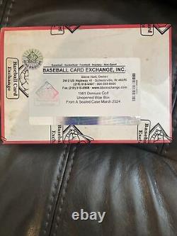 1981 Donruss Golf Unopened Wax Box BBCE Certified FASC From a Sealed Case