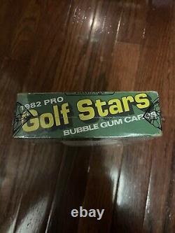 1982 Donruss Golf Stars Wax Box 36 Unopened Packs BBCE SEALED WRAPPED L267