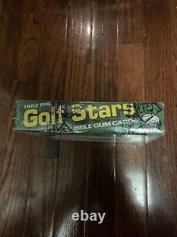1982 Donruss Golf Stars Wax Box 36 Unopened Packs BBCE SEALED WRAPPED L267