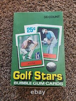 1982 Donruss Golf Unopened Wax Box