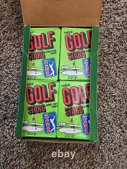 1982 Donruss Golf Unopened Wax Box