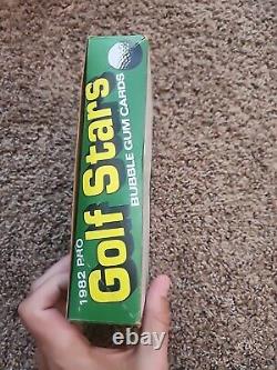 1982 Donruss Golf Unopened Wax Box