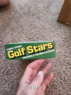 1982 Donruss Golf Unopened Wax Box