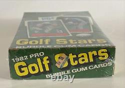 1982 Donruss Golf Unopened Wax Box Possible Jack Nicklaus & Fred Couples Rookie