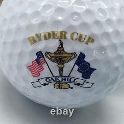 1995 Ryder Cup Oak Hill'NEW' 12 Golf Balls in Original Box Oldsmobile Top Flite