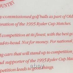 1995 Ryder Cup Oak Hill'NEW' 12 Golf Balls in Original Box Oldsmobile Top Flite