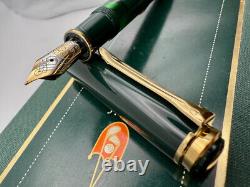 1996 Pelikan M800 Golf Limited Edition Fountain Pen F 18k New In Box