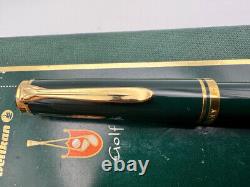 1996 Pelikan M800 Golf Limited Edition Fountain Pen F 18k New In Box