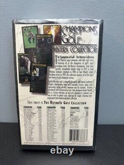 1997 Champions Of Golf The Masters Collection Factory Sealed Box Tiger Woods RC