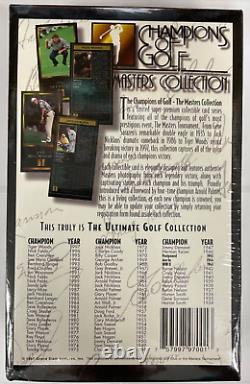 1997 Champions Of Golf The Masters Collection Factory Sealed Hobby Box