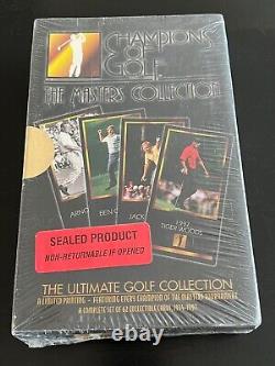 1997 Champions Of Golf The Masters Collection Tiger Woods Rookie Set Sealed Box