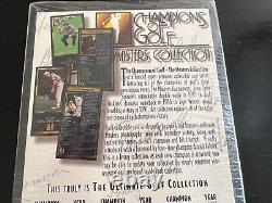 1997 Champions Of Golf The Masters Collection Tiger Woods Rookie Set Sealed Box