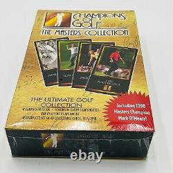 1997 Champions of Golf The Masters Collection. 1 Sealed Box, Tiger Woods rookie