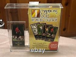 1997 SEALED BOX Grand Slam Champions Golf Masters Plus EXTRA Tiger Woods RC