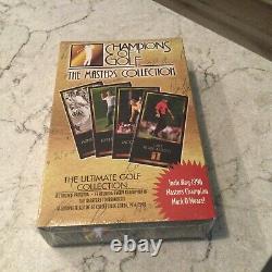 1998 Champions Of Golf The Masters Collection Gsv Sealed Box Tiger Woods Rookie