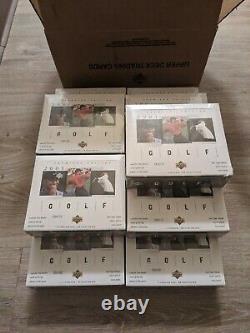 2001 UD Upper Deck Golf Premiere Edition Box NEW Factory Sealed Tiger Woods