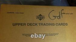 2001 UPPER DECK RED GOLF 24 pack Box Factory Sealed Tiger Woods RC INVESTMENT