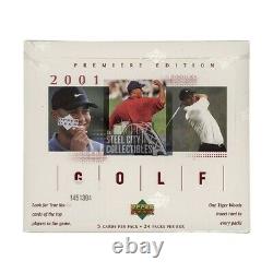 2001 Upper Deck Golf 24ct Retail Box