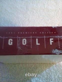 2001 Upper Deck Golf Box Tiger Woods Rookie Auto Factory Sealed