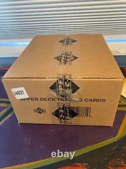 2001 Upper Deck Golf Factory Sealed 12 Box Case Tiger Woods Rookie