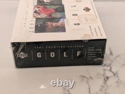 2001 Upper Deck Golf Premiere Edition Boxes Sealed Tiger Woods Insert Cards