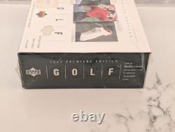 2001 Upper Deck Golf Premiere Edition Boxes Sealed Tiger Woods Insert Cards