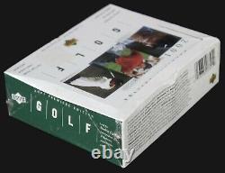 2001 Upper Deck Premiere Edition Golf FACTORY SEALED Box Tiger Woods Rookie 24/5