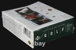 2001 Upper Deck Premiere Edition Golf FACTORY SEALED Box Tiger Woods Rookie 24/5