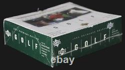 2001 Upper Deck Premiere Edition Golf FACTORY SEALED Box Tiger Woods Rookie 24/5