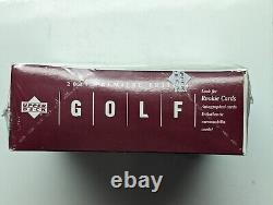 2001 Upper Deck Premiere Edition Golf FACTORY SEALED Box Tiger Woods Rookie PSBL