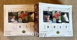 2001 Upper Deck Premiere Edition Golf New Factory Sealed Box Tiger Woods Rookie