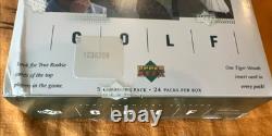 2001 Upper Deck Premiere Edition Retail Golf Box, Tiger Woods Insert/pack! LAST