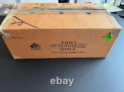 2001 Upper Deck SP Authentic Golf Hobby Box Sealed, Tiger Woods RC